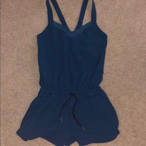 lululemon size 4 blue romper